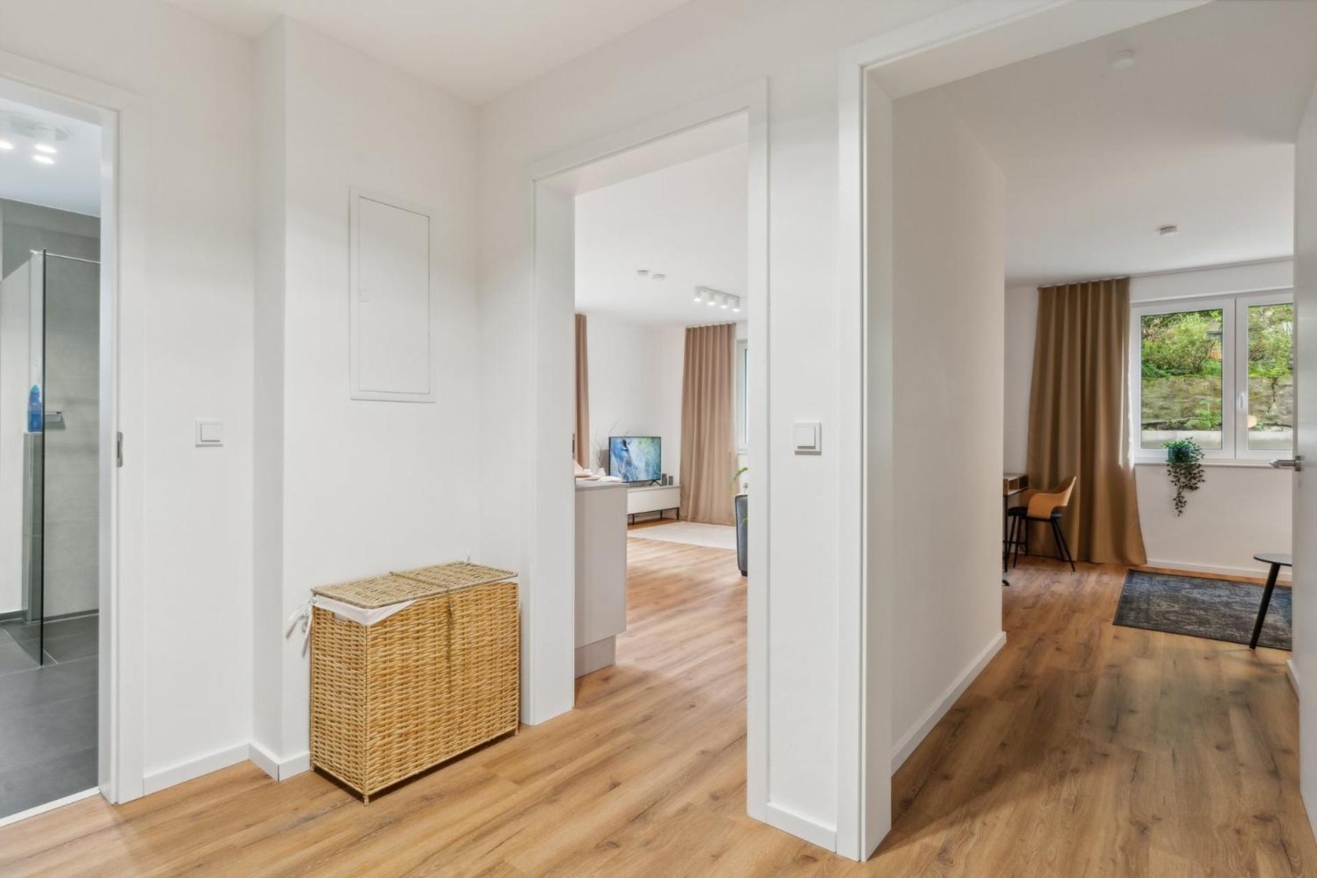 Deluxe Apartment In Bielefeld City Mit Parkplatz Und Terrasse Εξωτερικό φωτογραφία