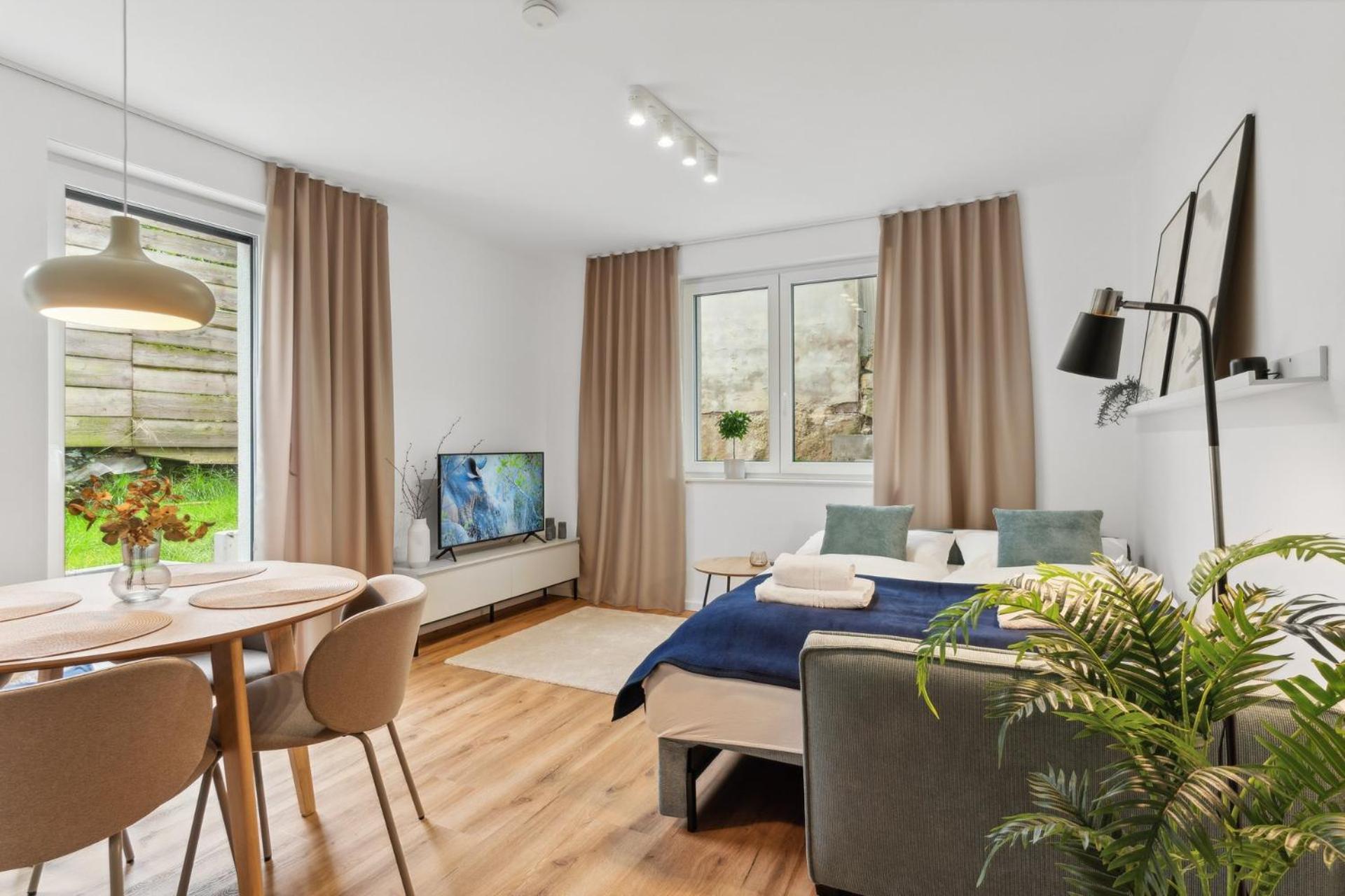Deluxe Apartment In Bielefeld City Mit Parkplatz Und Terrasse Εξωτερικό φωτογραφία